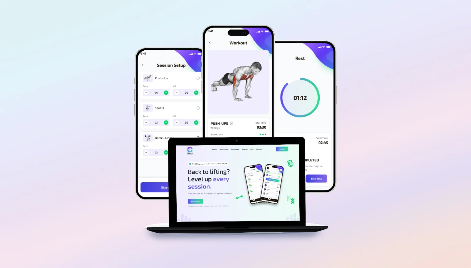 Regain — Fitness companion app